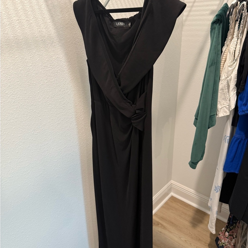 Long black dress